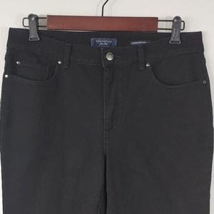 Black Straight Leg Denim - Charter Club
